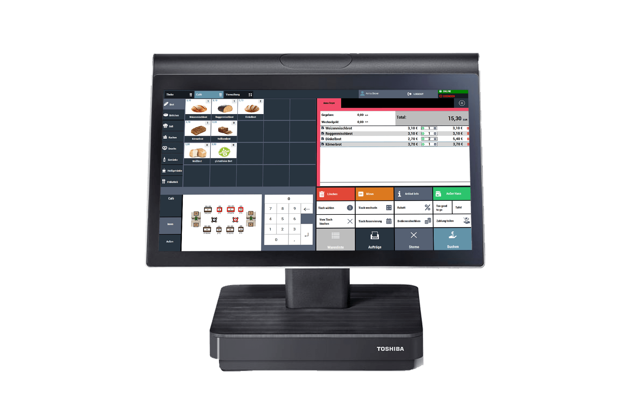 bakecloud Dashboard