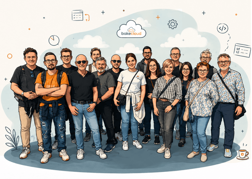 Team von bakecloud